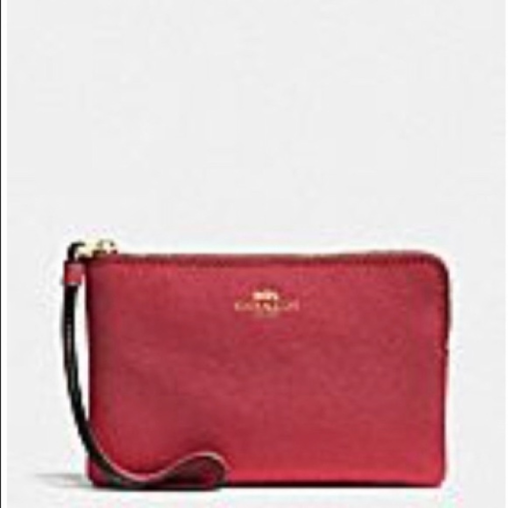 100% Authentic Coach Wristlet
